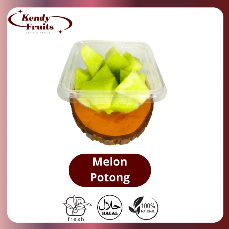 

MELON Hijau Potong Fresh 250gr