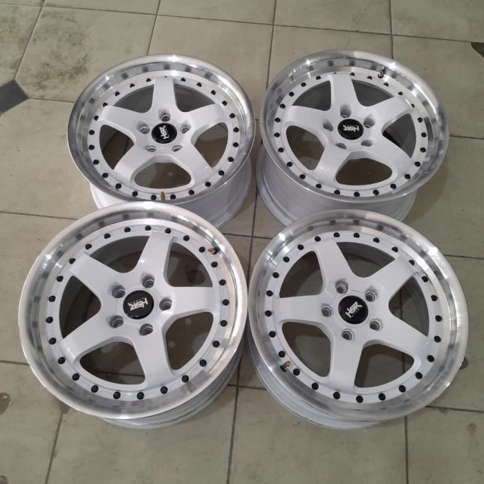 Velg Mobil Ring 17 Lebar 7,5/8,5 Second HSR Baut 5 Murah R17 Mobil INNOVA CRV TERIOS Dll
