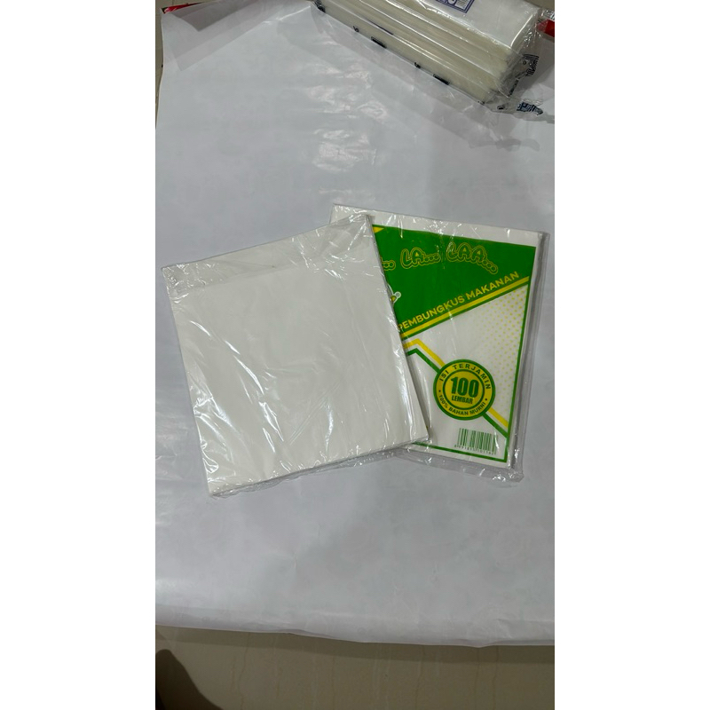 Kertas nasi kfc polos dan motif isi 100lbr || Kertas Pembungkus Nasi KFC