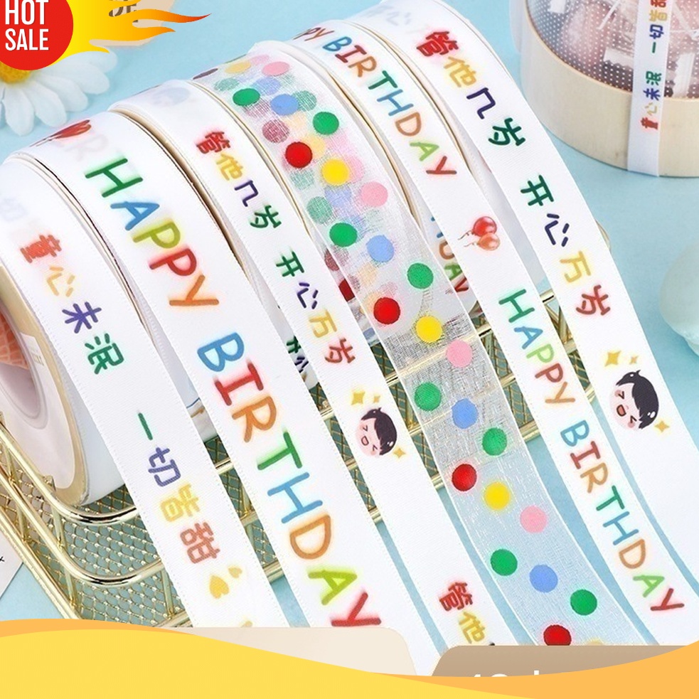 

HEBOHH PARAH Pita Satin Roll Pita Ulang Tahun Pita Bingkisan Kado