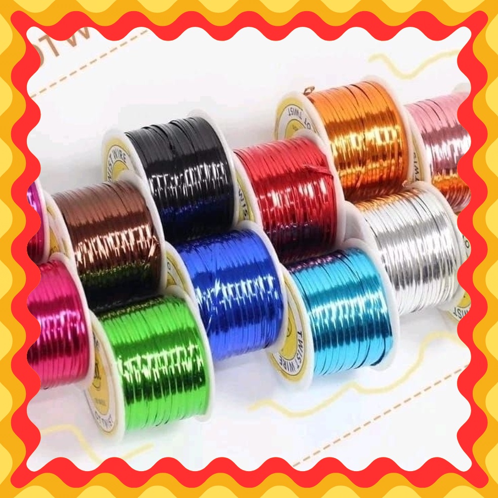 

KILAT ABIEZZ Twister Tie Kawat Souvenir Rol Twister Roll S panjang 5 meter