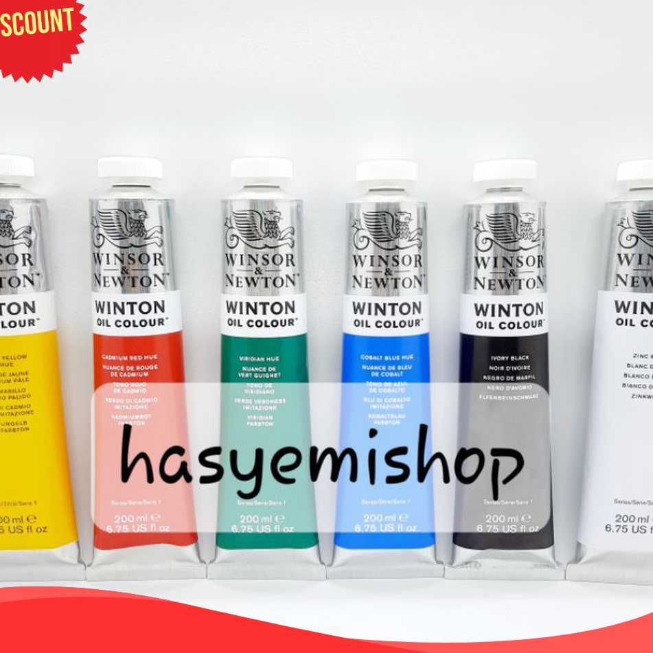 

DISKON MENGEJUTKAN CAT MINYAK WINTON OIL COLOUR 2 ML WINSOR NEWTON