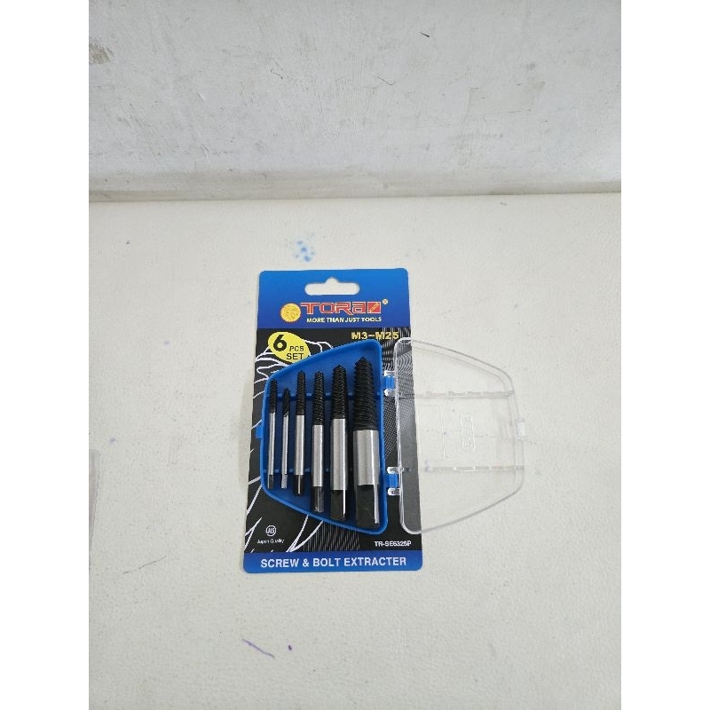 Tora Tap Balik Set 6 pcs / Hand Tab Balik 6pcs Ulir baut Patah