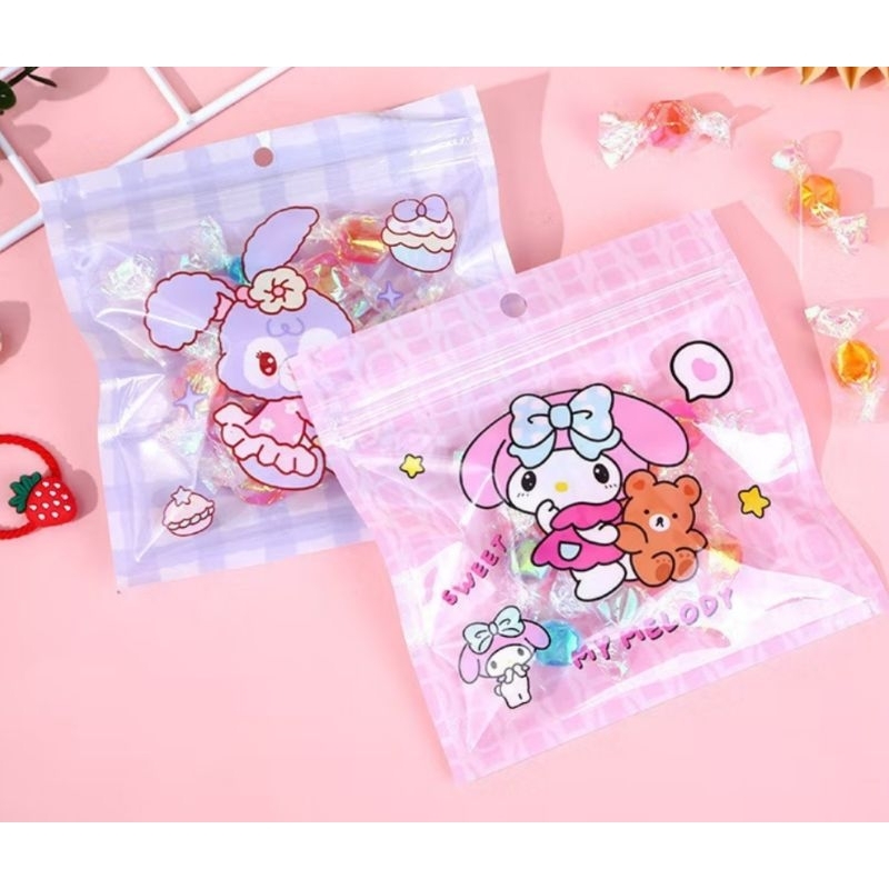 

Plastik Kemasan Mini Serbaguna / Plastik Zip Lock Tas Cookie / Plastik Gambar Karakter Kartun Lucu / Plastik Lucu