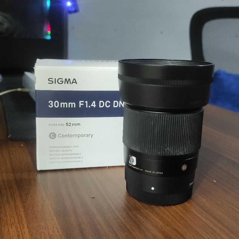 SIGMA 30MM F1.4 SECOND FOR SONY