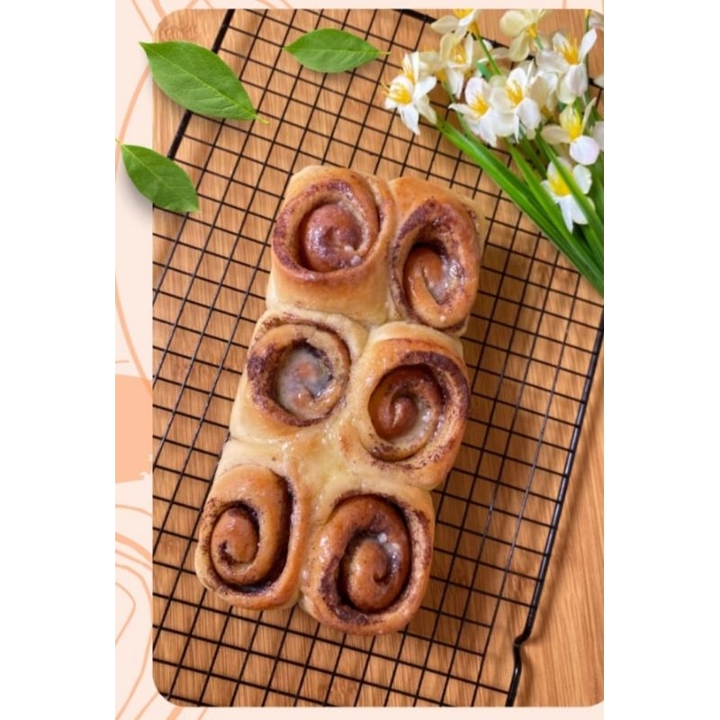 

Roti Kayu Manis Cinnamon Rolls homemade lembut Penirolls