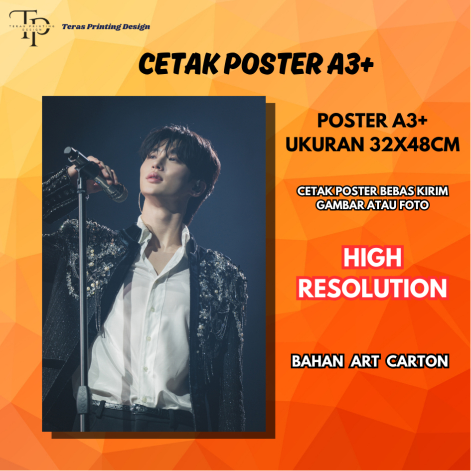 Cetak Foto / Poster / 5000/pcs - Ukuran A3+ Art Carton 260 Gsm