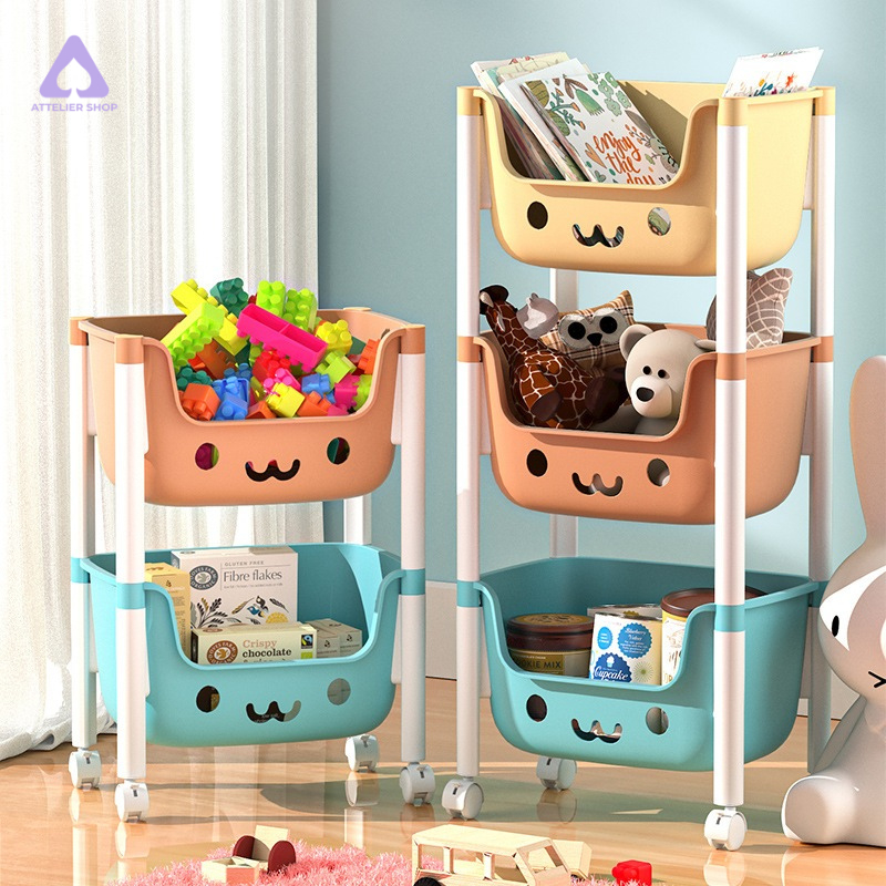 𝗔𝗧𝗧𝗘𝗟𝗜𝗘𝗥 Rak Mainan Anak Rak Dapur (Q2-8804)