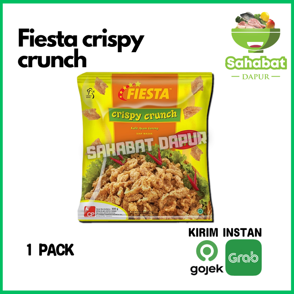 

Fiesta Crispy Crunch / Kulit Ayam 300 gram - Sahabatdapur