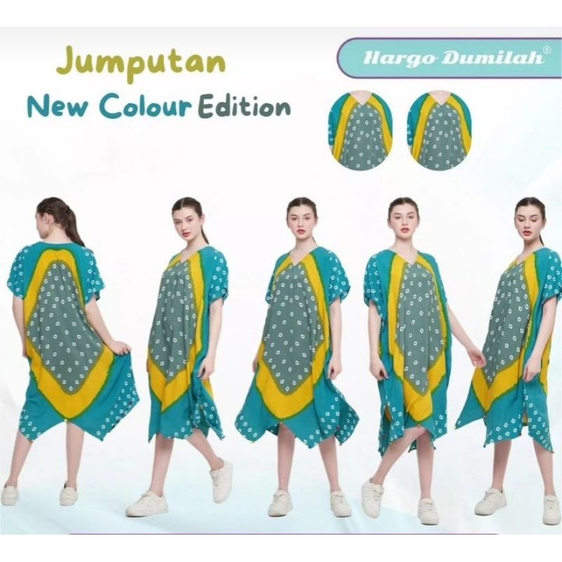 Promo Daster Hargo Dumilah ORI Jumputan Series Bahan Rayon Termurah