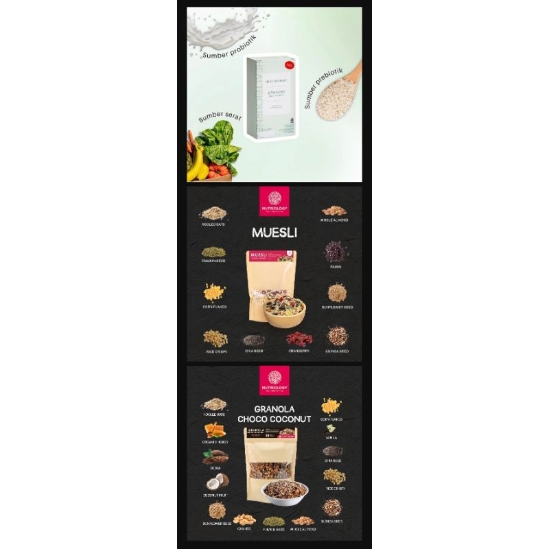 

HEALTEJOURNEY + Muesli + Granola by Nutriology Indonesia