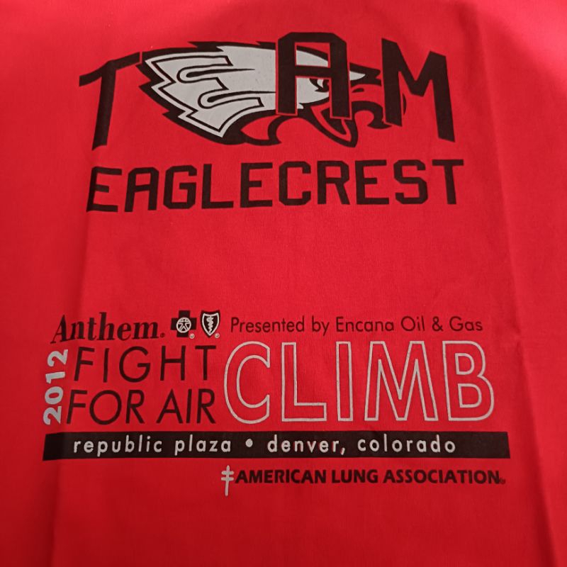 kaos team eagle ecrest tag gildan ultra cotton vintage ,M