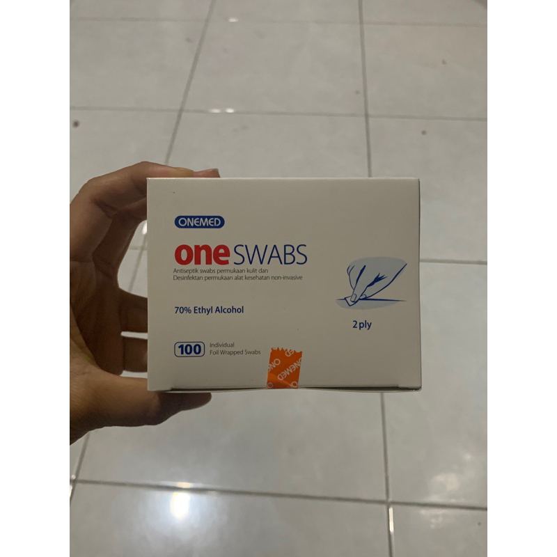 ONESWABS ALKOHOL SWAB ONEMED ONE SWABS KAPAS ALKOHOL ONEMED - SWAB ONEMED