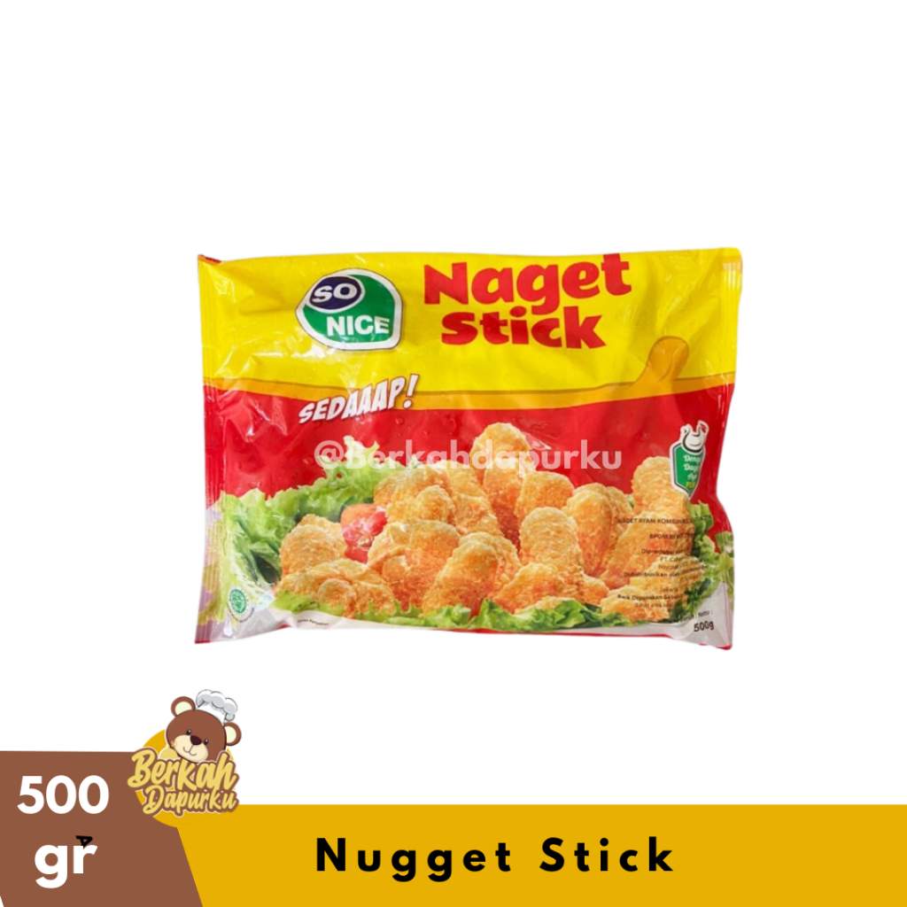 

So Nice Naget Nugget Stick 500g So Nice By So Good Distributor Frozen Food Bogor