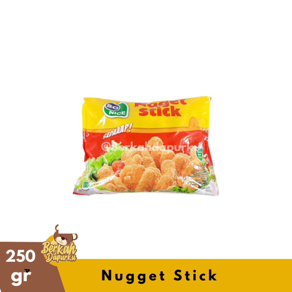 

So Nice Naget Nugget Stick 250g So Nice By So Good Distributor Frozen Food Bogor