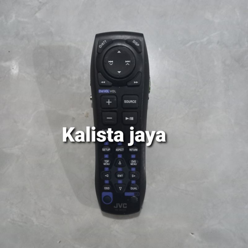 REMOTE REMOT DVD TAPE MOBIL JVC RM-RK255 ORIGINAL ASLI