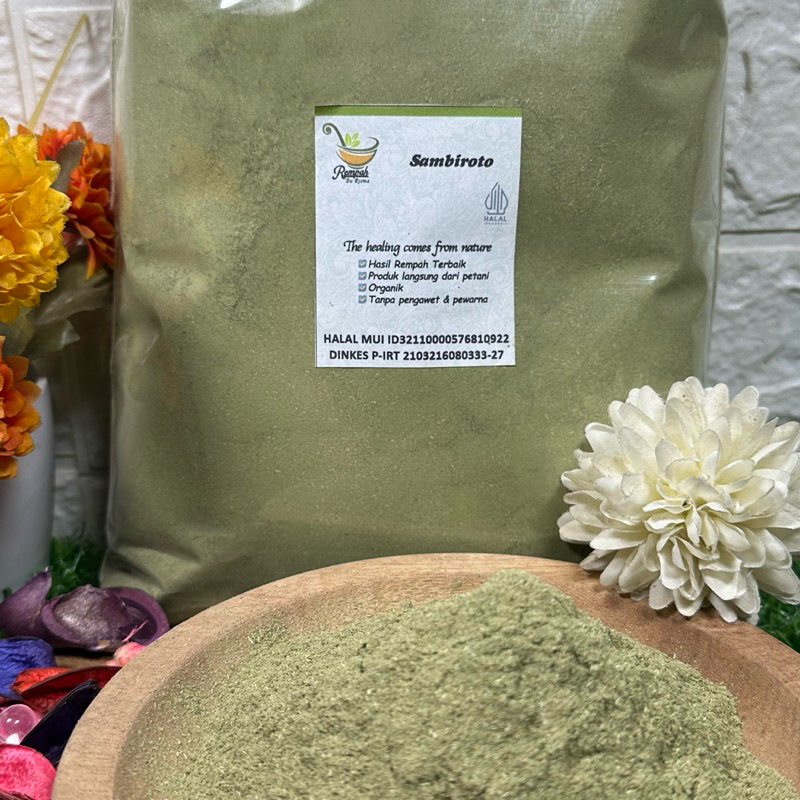 

Sambiroto Bubuk 500 Gram Rempah Bu Risma