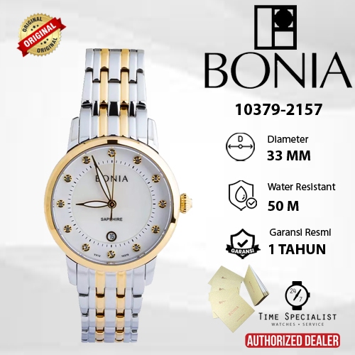 Jam Tangan BONIA 10379-2157 10379-2357 Analog Original Garansi Resmi 1 tahun