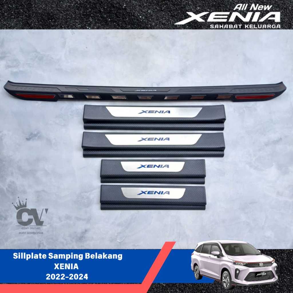 Sillplate Samping Dan Belakang Variasi Injakan Mobil Xenia 2022 - 2024