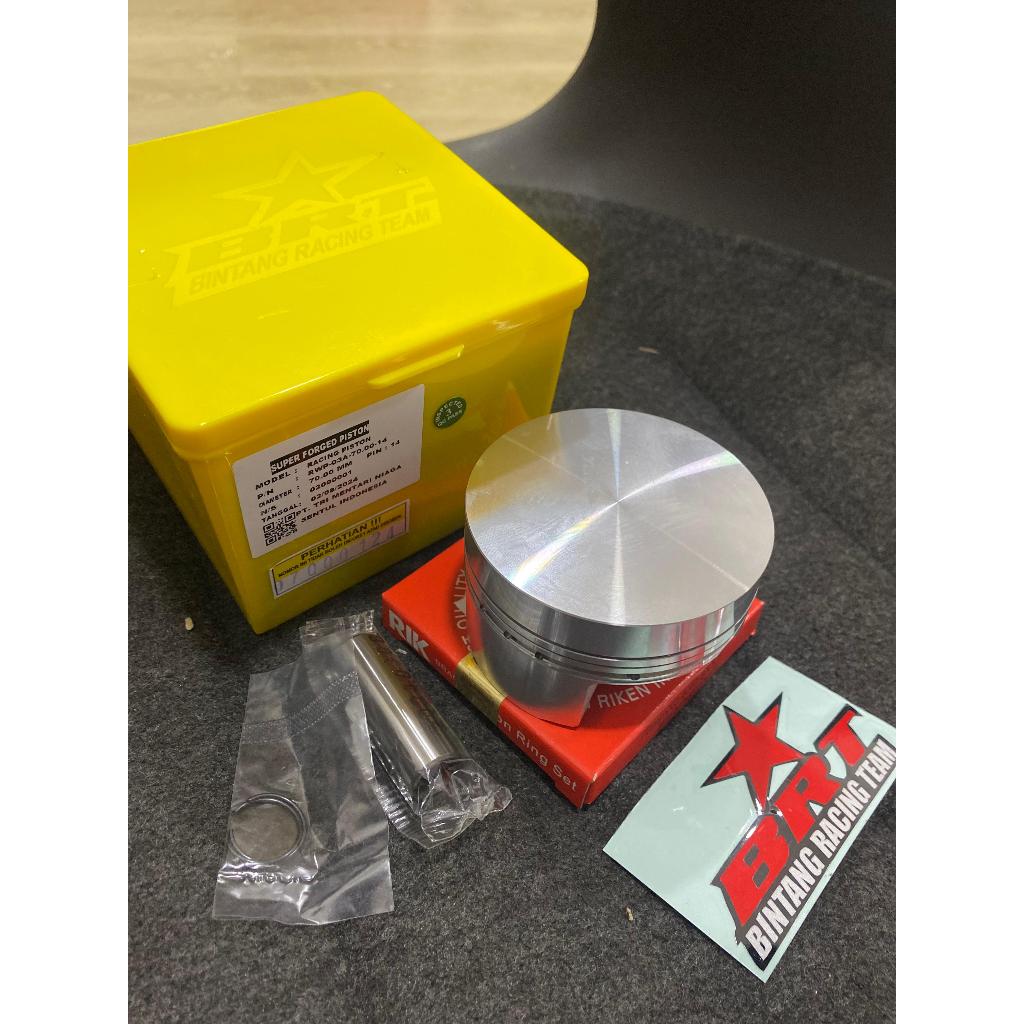 PISTON 70MM PEN 14 BAHAN FORGED SEHER 70MM PEN 14 BRT BAHAN FORGED