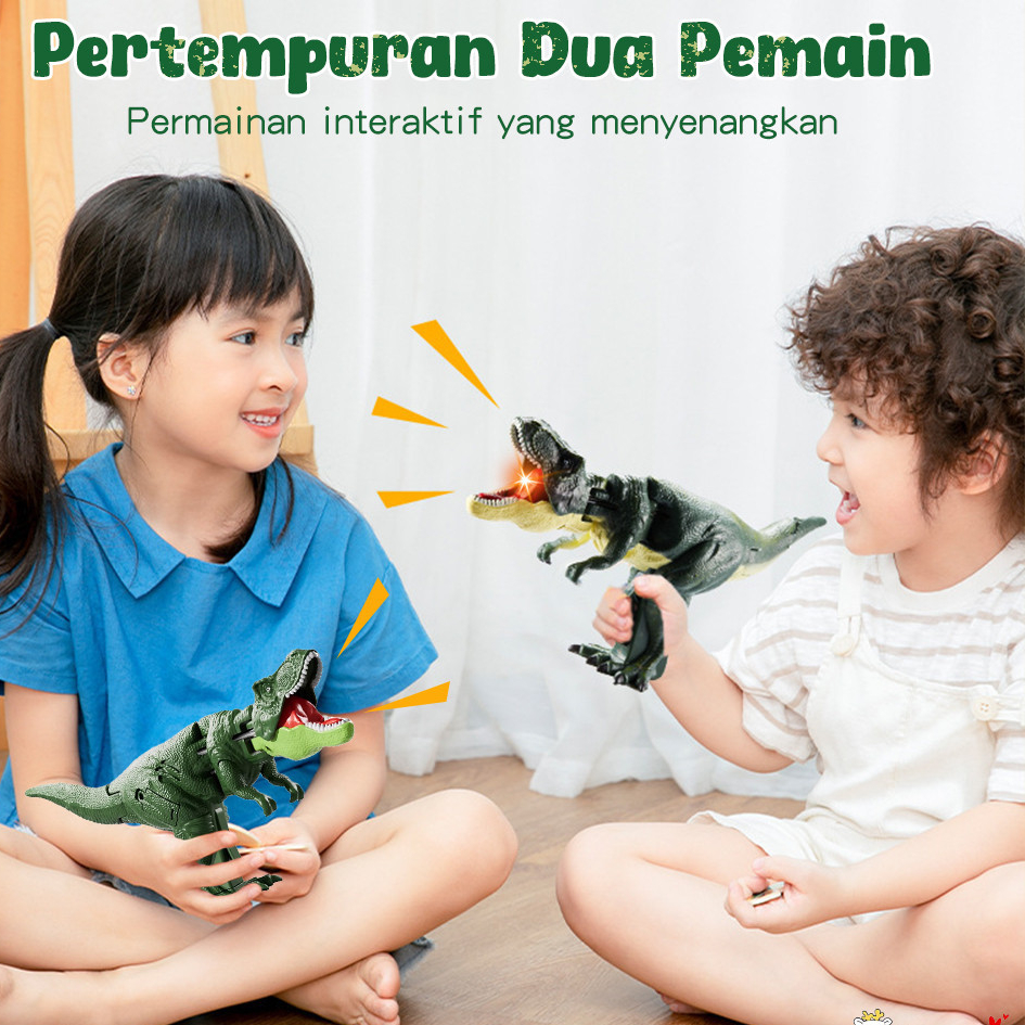 Mainan Dinosaurus Viral / Dinosaurus SHA SHA SHA T-REX Dinosaurus dino tekan bersuara