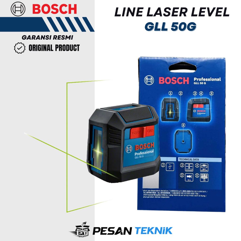 Line Laser Level Bosch GLL50G
