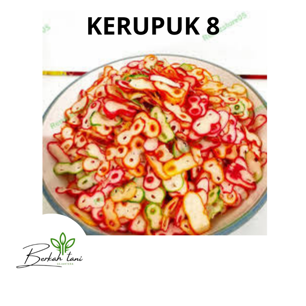 

KERUPUK DELAPAN MENTAH REPACK 250 GRAM