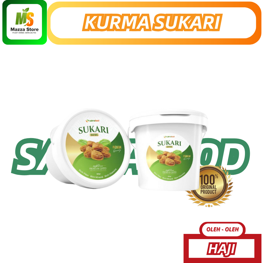 

Kurma Sukari Ember 850gr Salmafood