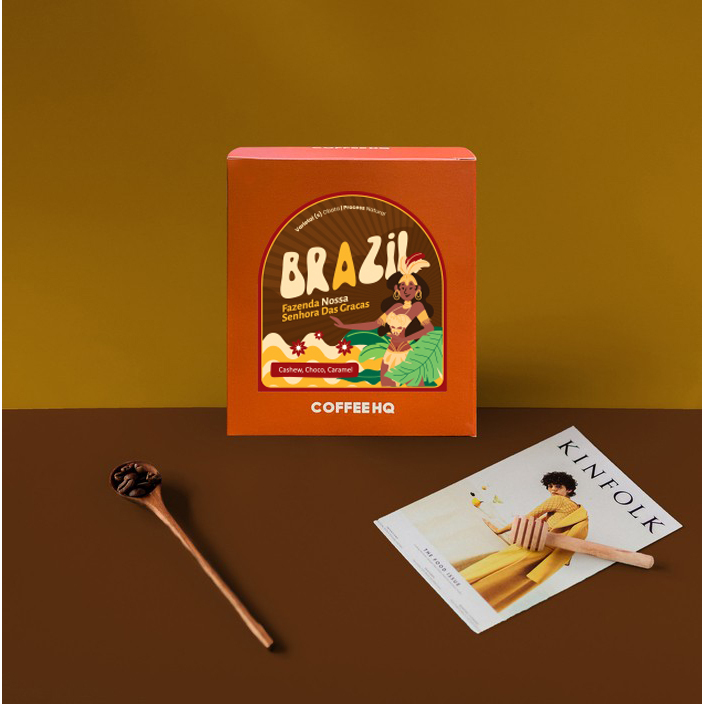 

COFFEEHQ BRAZIL Fazenda Nossa Senhora de Gracas Espresso 200gr