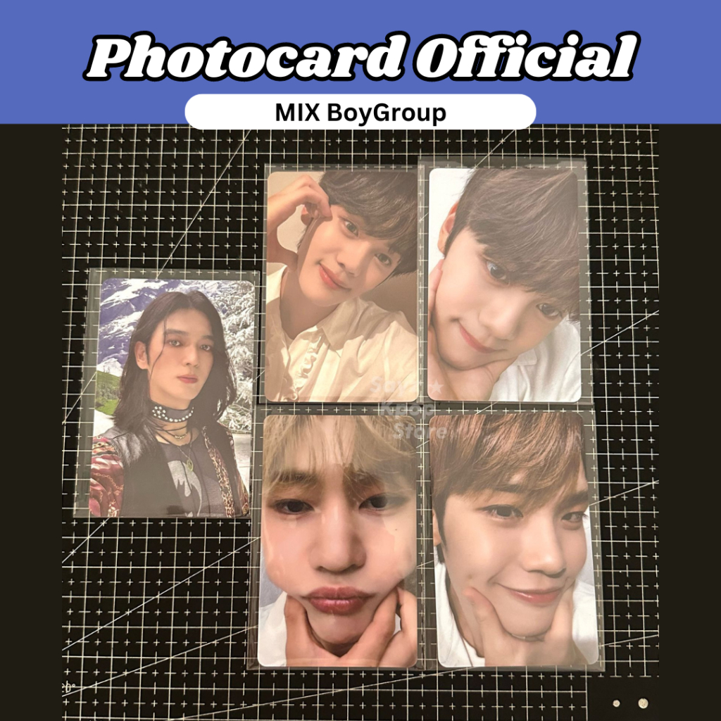 [ READY ] Photocard Official Zerobaseone series - Ricky Jiwoong Taerae Zhanghao Hanbin Matthew Yujin