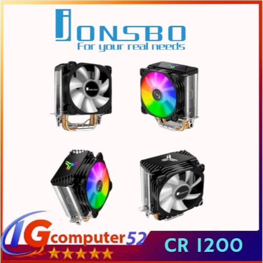 JONSBO CR-1200 JONSBO CR1200 CPU COOLER / HSF COOLER RGB