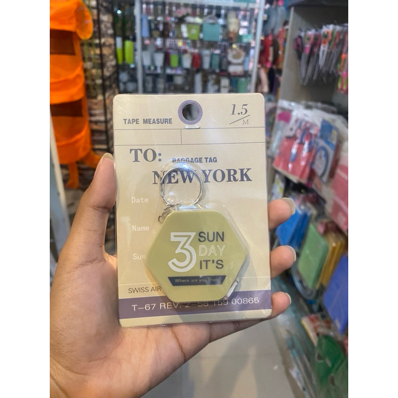 Meteran Mini/Meteran Baju/Pengukur Baju/Meteran Badan/Pengukur Badan