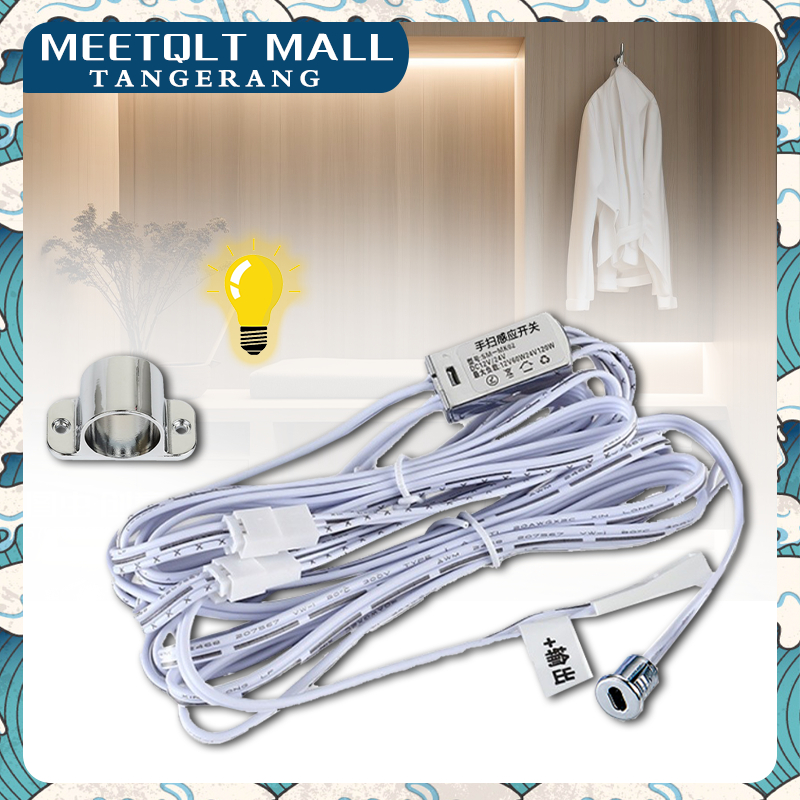 

Sakelar Sentuh Sensor Untuk Lampu Kabinet LED Dapat Dilepas- Switch Touch Sensor LED Kontrol