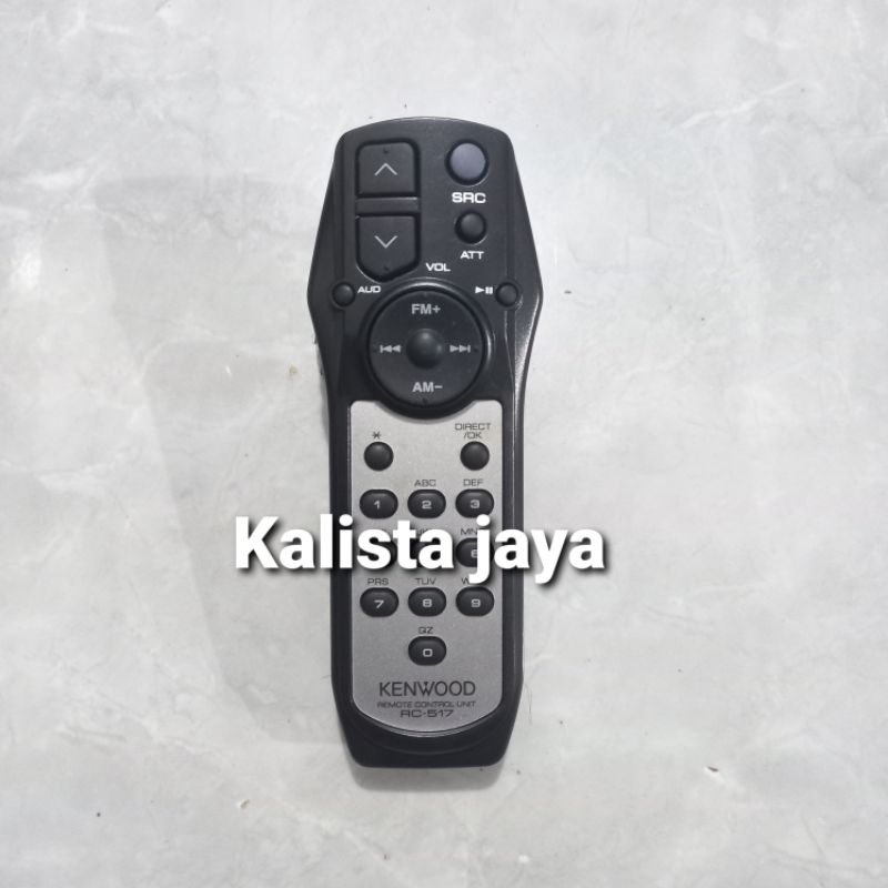 REMOTE REMOT DVD TAPE MOBIL KENWOOD RC-517 ORIGINAL
