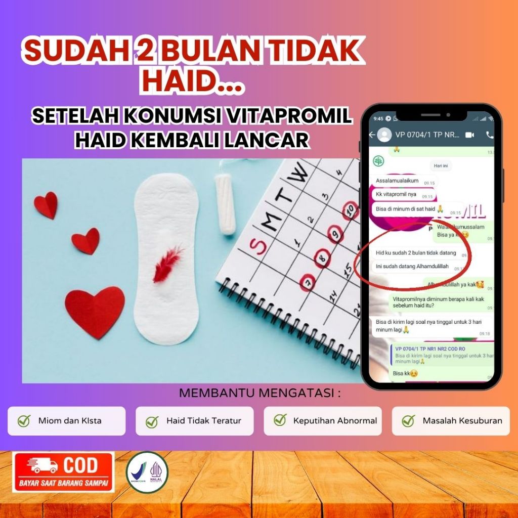 Obat Telat Haid Ampuh PCOS Jamu Terlambat Datang Bulan Pelancar Dateng Bulan Nyeri Haid dan promil