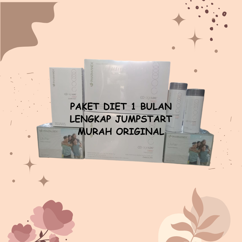 DIET 1 BULAN TR90*TWSSS SEGEL VARIAN RASA/ DIET 1 BULAN MURAH LENGKAP JUMPSTART ORIGINAL