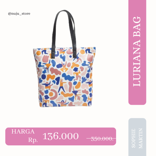 tas selempang sling hand jinjing  tote bag luriana BT7387M4 sophie martin fashion  wanita