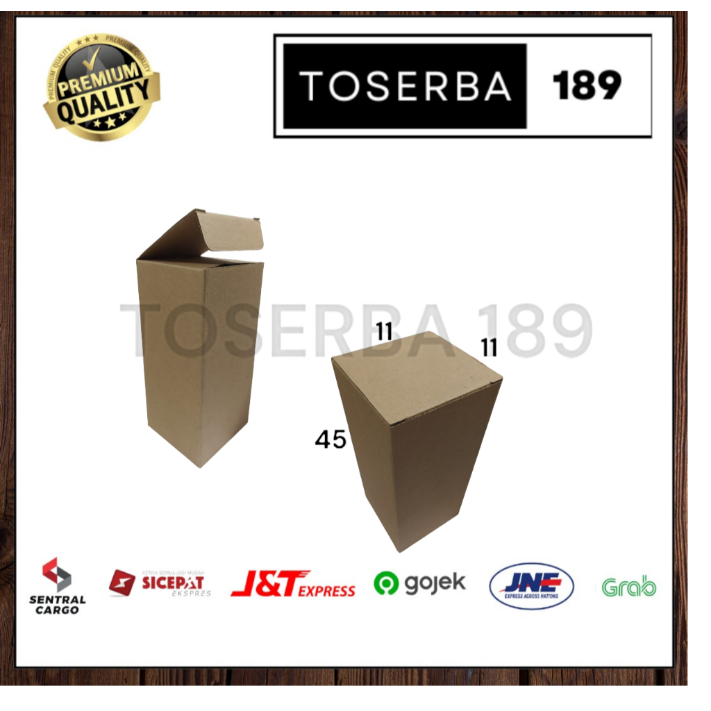 

kardus packing diecut/box pizza uk 11x11x45 cm