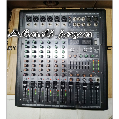 mixer ashley selection 6 ORYGINAL 6 channel ashley selection6