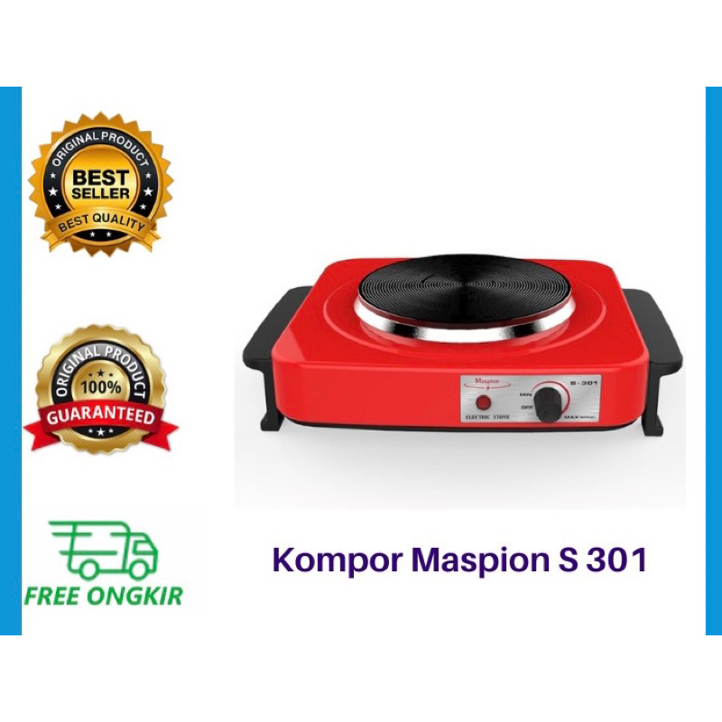 maspion kompor listrik S 301 - kompor listrik maspion - maspion kompor listrik S301 - kompor listrik