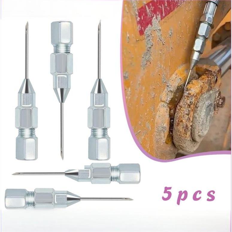 5Pcs Kepala Nepel Pompa Gemuk Kepala Nepel Grease Kepala Grease Gun Aksesori Pistol Grease