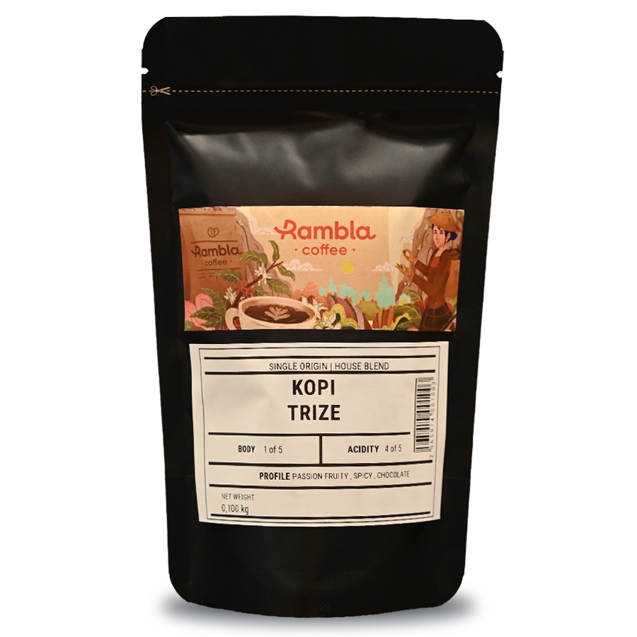 

Rambla Coffee - Kopi Trize House Blend 100 Gr
