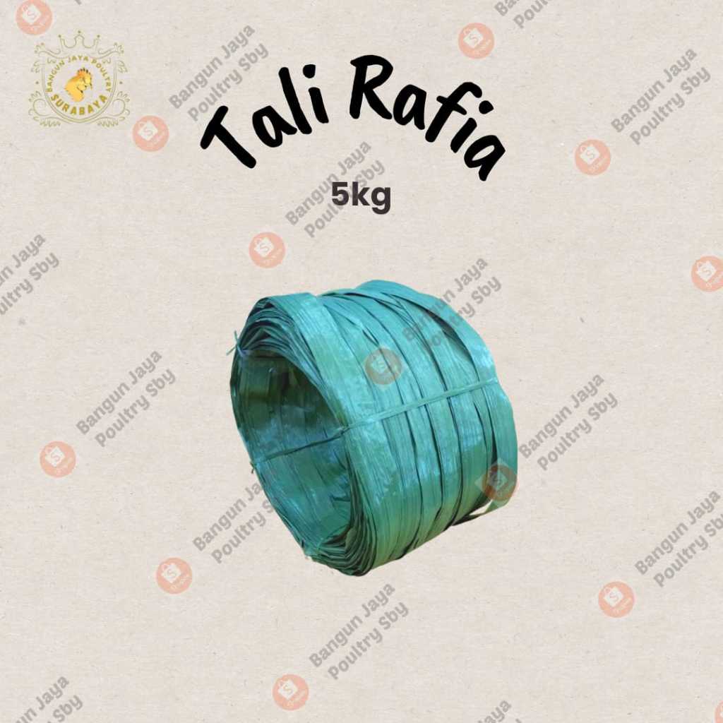 TALI RAFIA BESAR/TALI RAFIA 5KG/TALI RAFIA GULUNGAN
