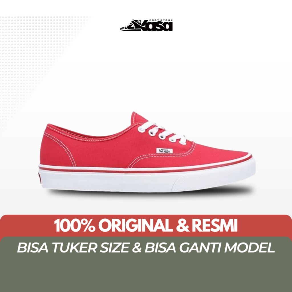 VANS AUTHENTIC CLASSIC RED
