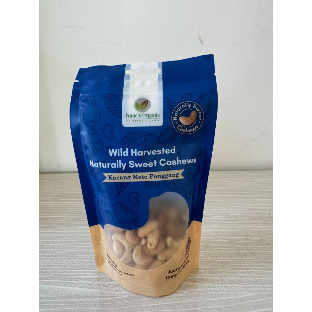 

Wild Harvested Naturally Sweet Cashew Francis Organik 85 G