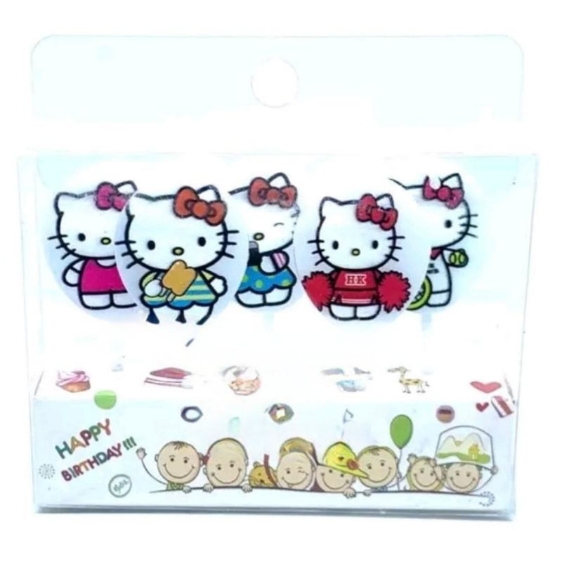 lilin HELLO KITTY lilin ulang tahun lilin kue ulang tahun HELLO KITTY hiasan kue HELLO KITTY birthda
