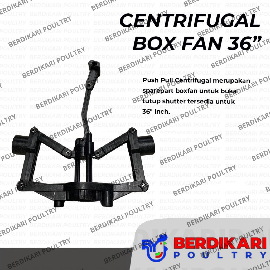 Push Pull/Centrifugal Box Fan 36 Inch - Alat Ternak Kandang Ayam