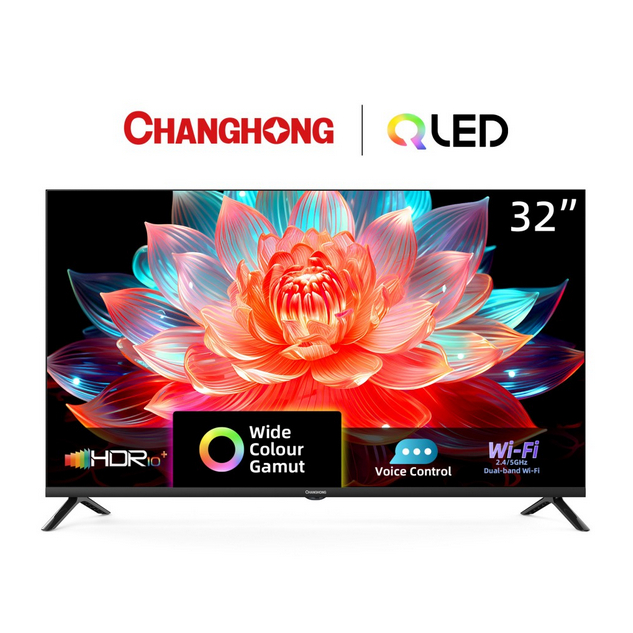 Changhong L32QCN1 QLED TV 32 Inch HD Google TV - 32QCN1