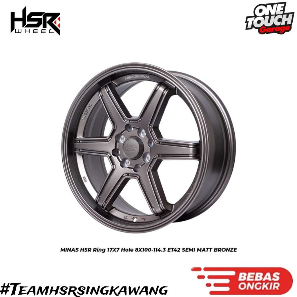 Velg mobil mobilio, avanza, yaris, jazz, grand livina, confero hsr minas ring 17