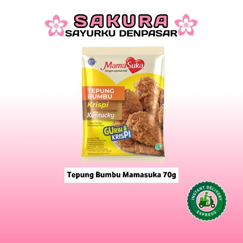 

Tepung Bumbu Krispi Ala Kentucky Mamasuka 70g - SAKURA